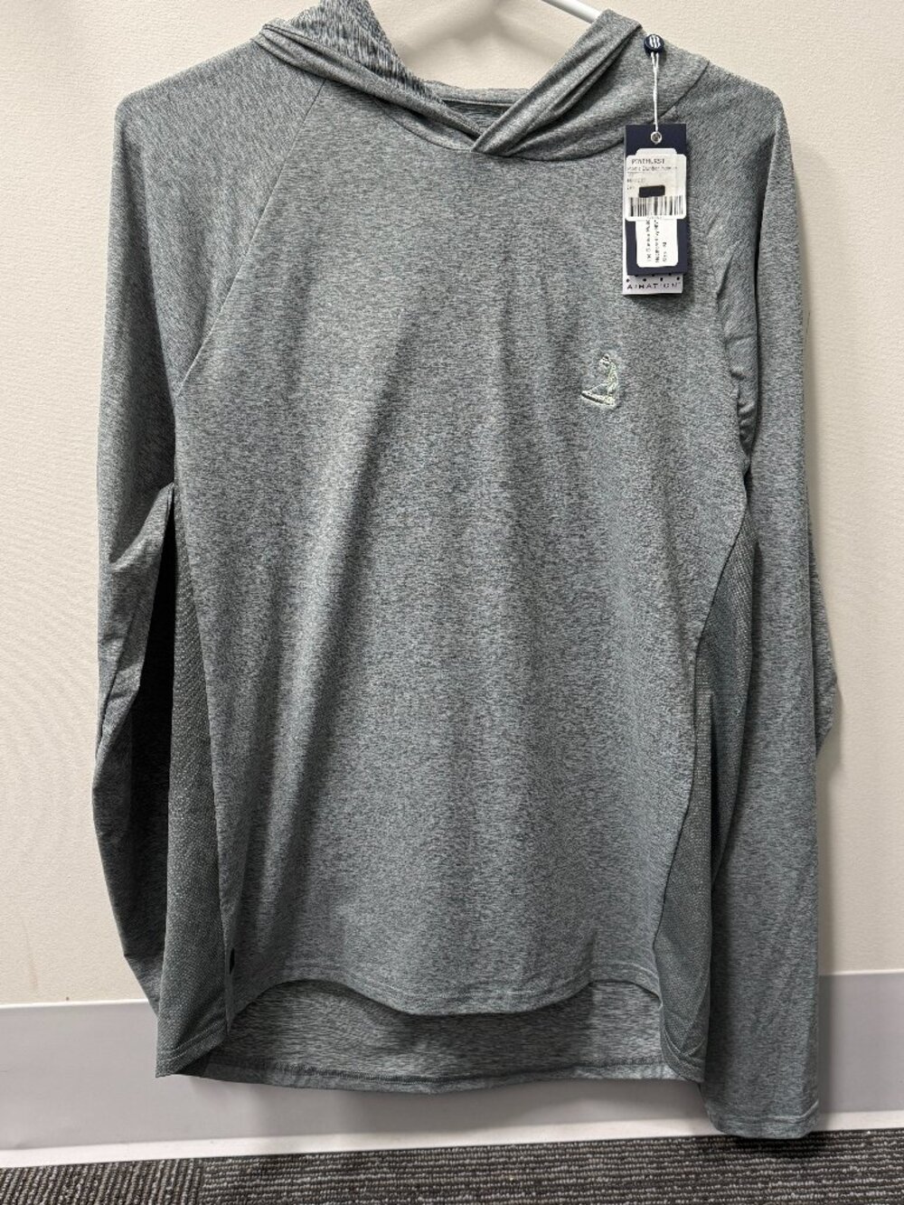 Pinehurst Holderness & Bourne Dunbar Hoodie - Medium - Gray/Green